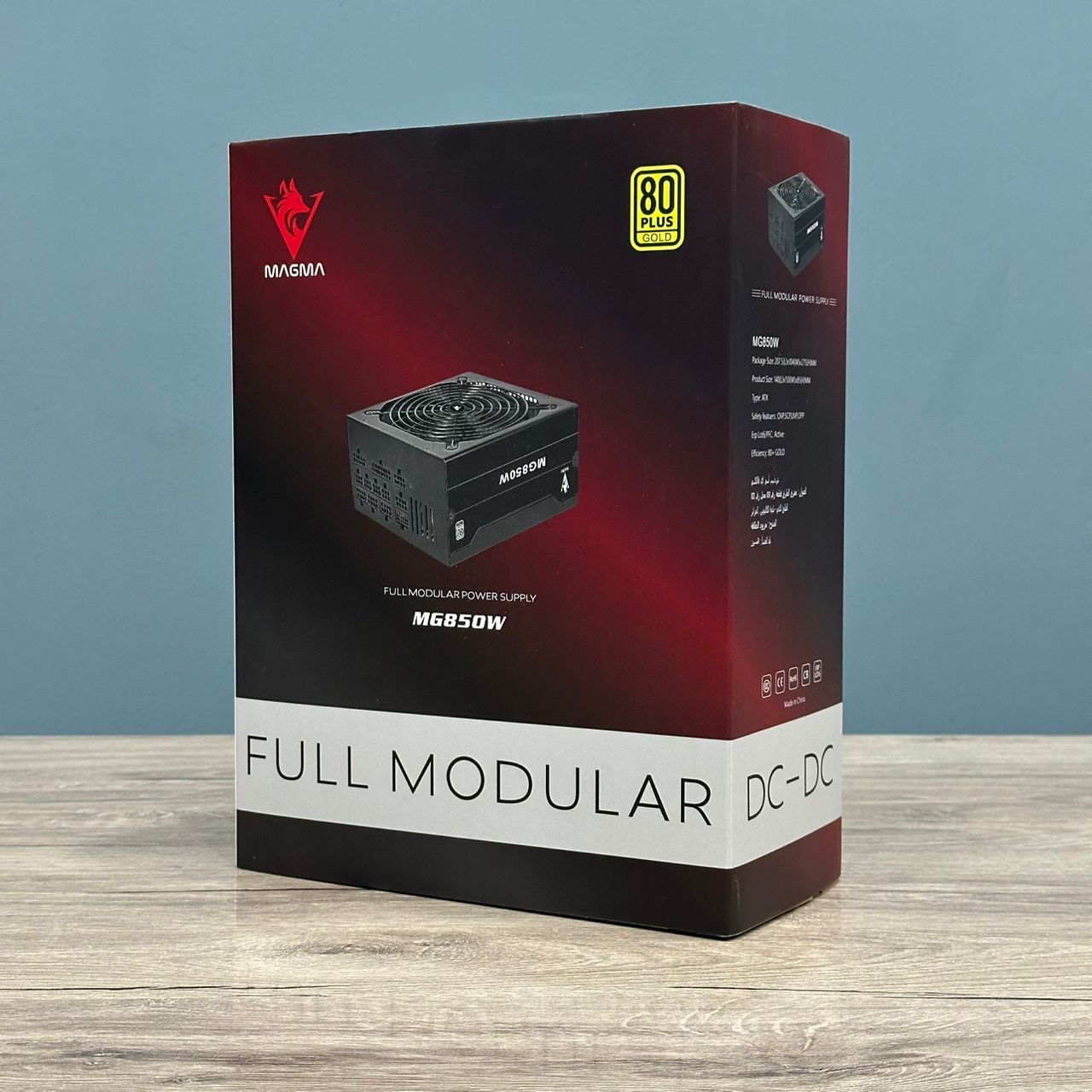 PSU MAGMA MG850W 80+ GOLD FULL MODULAR PCIE-5 BLACK